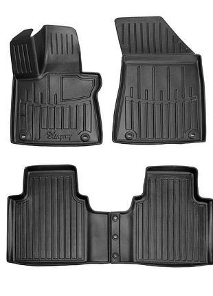 Резиновые коврики stingray 3d (4 шт) для mg hs 2024- гг