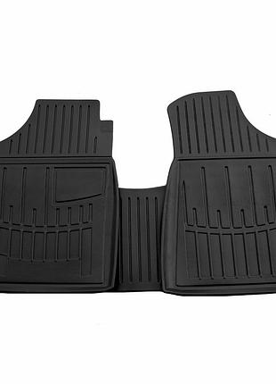 Килимки stingray 3d (3 шт) для mercedes vito w639 2004-2014 рр