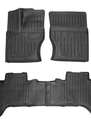 Килимки stingray 3d (4 шт) для range rover iv l405 2013-2021 рр