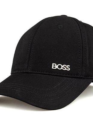 Кепка черная женская мужская hugo boss хьюго босс  бейсболка  унисекс люкс качество