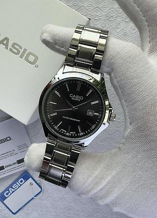 Casio mtp-1183 steel black | касіо мтп 1183 чорні | casio mtp 1183