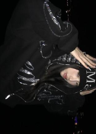 Худи со стразами 3