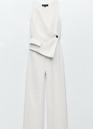 Новинка! святковий брючний комбінезон від zara з лімітованої колекції.