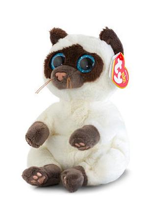 Мягкая игрушка ty beanie bellies сиамская кошка miso (40548)