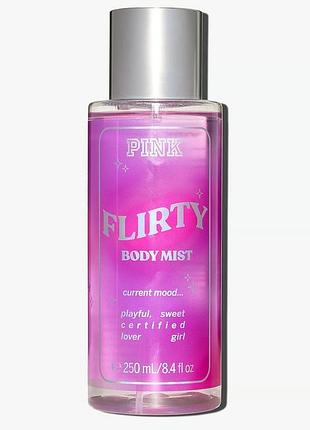 Парфумований спрей для тіла victoria's secret pink flirty 🎀