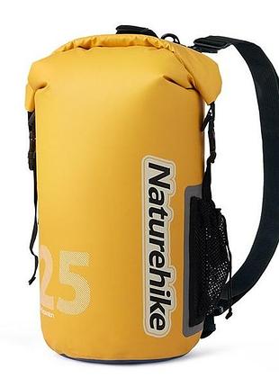 Водонепроницаемый рюкзак-чехол naturehike cnk2300bs017 25л (желтый)