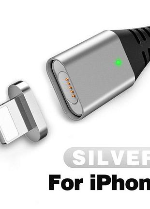 Магнитный кабель для быстрой зарядки usb - lightning зарядный зарядка провод шнур на iphone айфон лайтнинг k2s