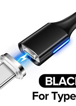 Магнітний кабель для швидкого заряджання, передачі даних 2 метри usb - type-c зарядний провід для телефону zd2b