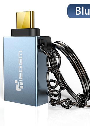 Адаптер tiegem otg type-c - usb 3.0. переходник для соединения устройств type-c otg адаптер c2