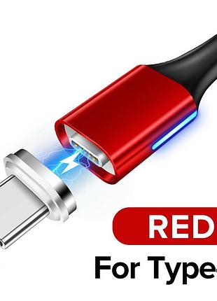 Магнітний кабель для швидкого заряджання, передачі даних 2 метри usb - type-c зарядний провід для телефону zd2r