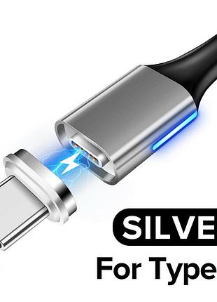 Магнітний кабель для швидкої зарядки, передачі даних usb type-c зарядний провід для телефону смартфона zd1s