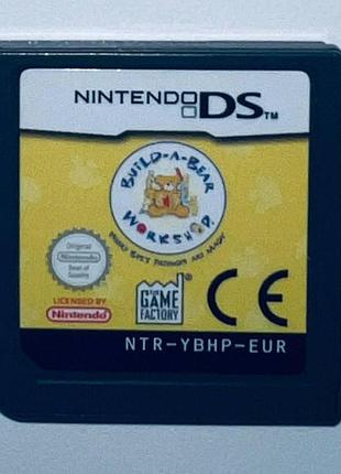 Build-a-bear workshop, б/у, английская версия, без коробки - картридж к nintendo ds