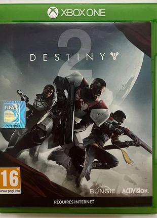 Destiny 2, б/у, русские субтитры - диск для xbox one
