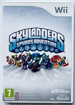 Skylanders spyro's adventure, б/в, англійська версія - диск nintendo wii
