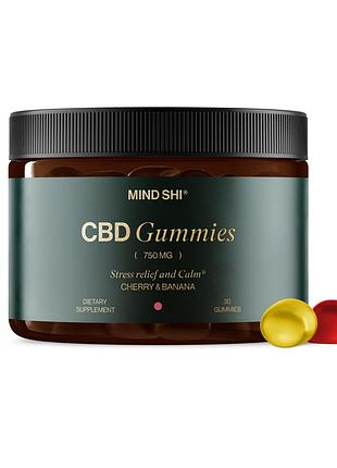 Cbd gummies full spectrum 750 mg cherry & banana - 30 gummies (до 08.26)