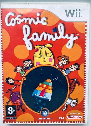 Cosmic family, б/у, английская версия - диск nintendo wii
