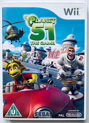 Planet 51 the game, б/у, английская версия - диск nintendo wii