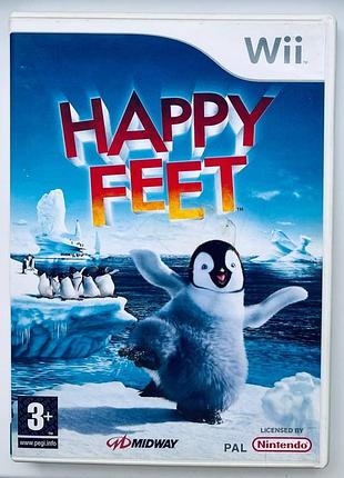 Happy feet, б/у, английская версия - диск nintendo wii