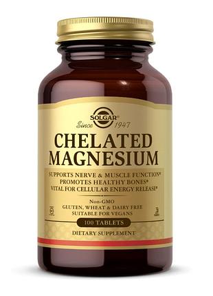 Chelated magnesium - 100 tabs