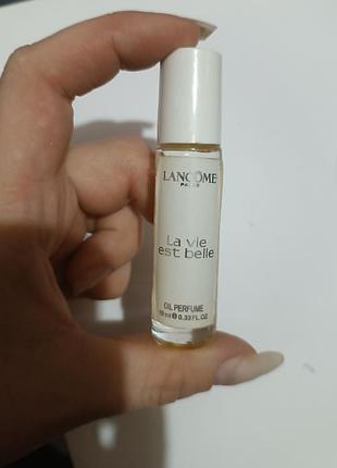 Масляный парфюм lancome la vie est belle