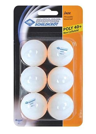 Мячи donic jade ball 40+ 6 шт