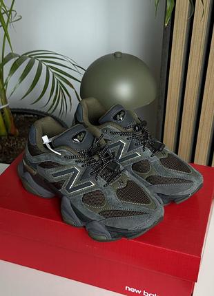 Мужские кроссовки new balance 9060 grey brown new bolmans серого с коричневым цветами