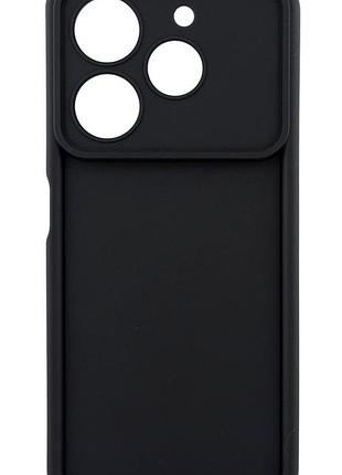 Чехол shock case для tecno pova 6 neo бампер силиконовый цвет черный