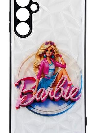 Чехол prisma для телефона samsung galaxy m34 5g /m346 бампер рисунок barbie
