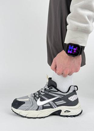 Nike v2k run grey beige 10