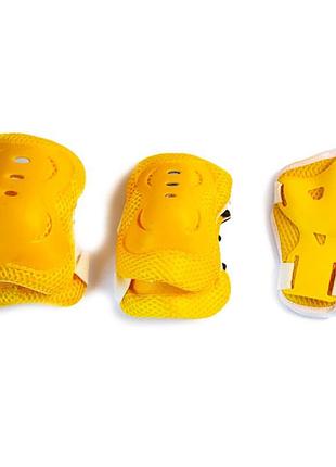 Защитный комплект для катания s желтый zks_yellow