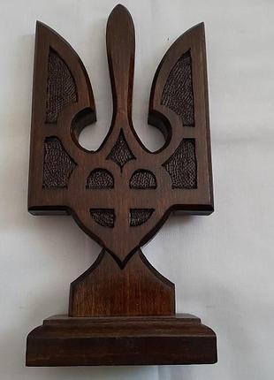 Деревянная статуэтка трезубец 15.5 см