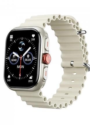 Cмарт годинник havit m9068 ip68 bluetooth call titanium