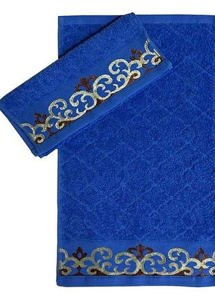 Рушник parisa home - j-223 синій 30*50