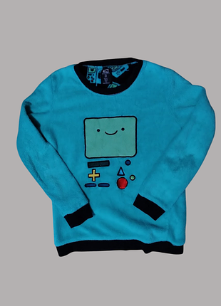 Плюшевый свитшот bmo (adventure time) - cartoon26work