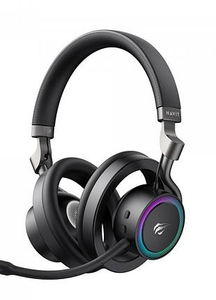 Беспроводные игровые наушники havit fuxi-h8 black