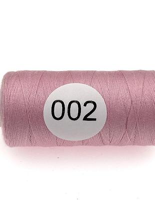 Нитка швейная strong 40/2 400ярдов №002 светло розовая