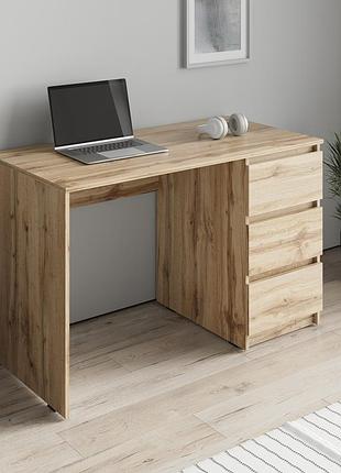 Офисный компьютерный стол, столы для компьютера, стол компьютерный с ящиками, стол с ящиками венге темный