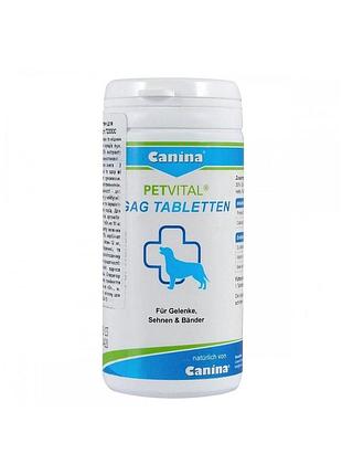 Минеральный комплекс canina petvitalgag для собак для суставов и тканей глюкозамин с экстрактом мидий90г 12.25