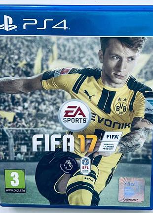 Fifa 17, б/в, російська версія - диск для playstation 4