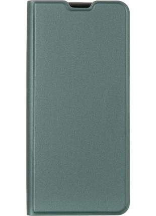 Чехол fiji shell для poco c85 книжка с магнитом и защитой камеры green
