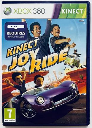 Kinect joy ride, б/у, русская версия - диск для xbox 360
