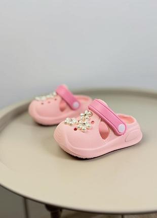 Дитячі крокси рожеві 1737 26