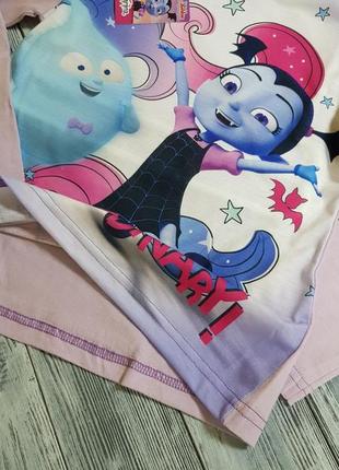 Хлопкова піжама disney vampirina на дівчинку 110см, 116см, 128см.8 фото