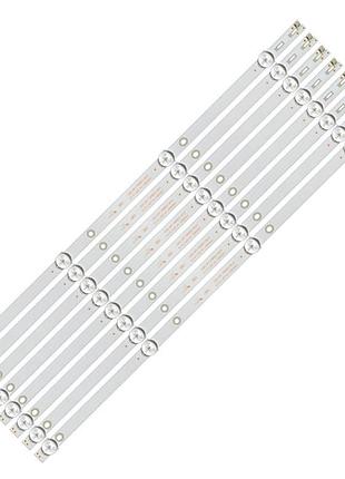Led підсвітка tv 49" 4708-k49wdc-a4113n01 k490wdc1 k490wdc2 8шт.