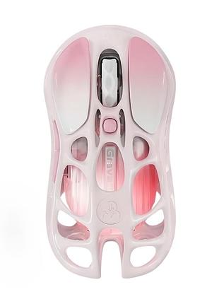 Миша gravastar mercury m1 pro ігрова з комбінованим підключенням, sakura pink