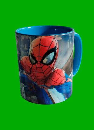 Чашка человек паук (spider-man)