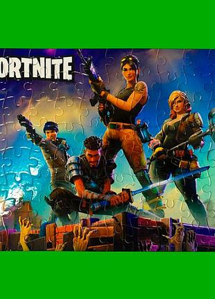 Пазл фортнайт (fortnite) а4 80 элементов