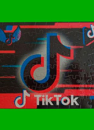Пазл tiktok (тикток) а4 80 элементов