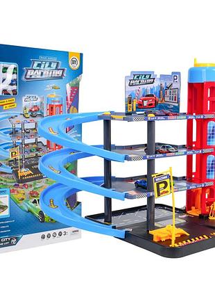 Детский игрушечный паркинг ramiz 981-18 + коврик