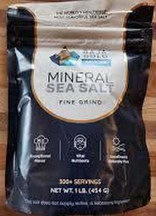 Морская соль baja gold salt co 454г
